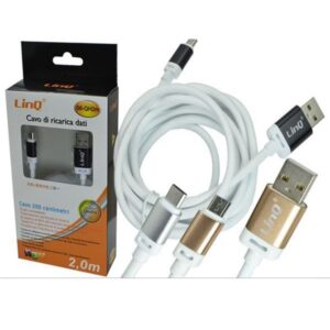 Cavo Micro USB 2mt 2,4A